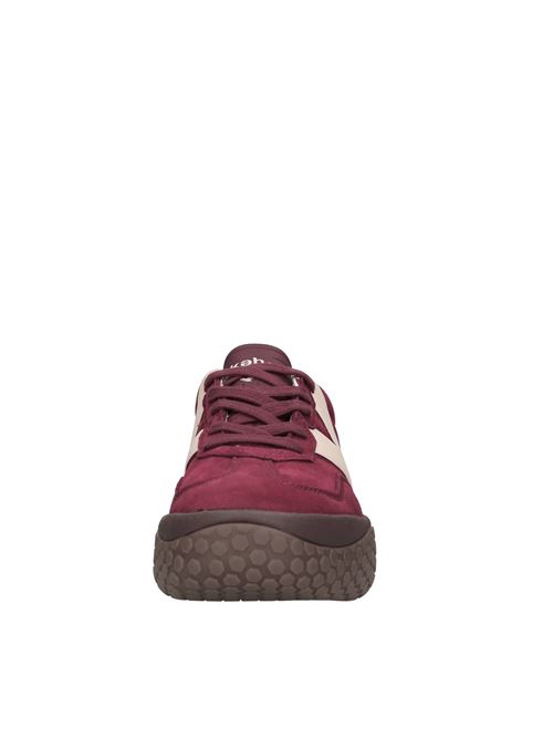 Sneakers in camoscio ed ecopelle KEH NOO | S00KW9767BORDEAUX